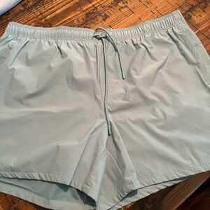 Men's Athletic Shorts in Light Blue